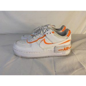 Nike Air Force 1 Low Shadow 'Total Orange' Womens Sz 7 Mens Sz 5.5 (CI0919-103)